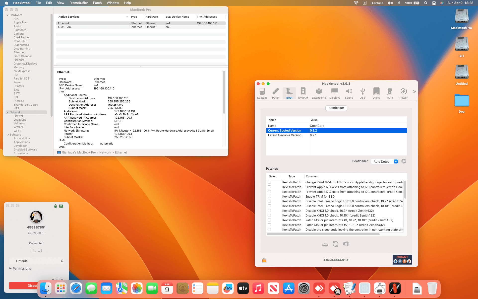 Lenovo Ideapad Miix 520 12IKB [KabyLake R   Intel UHD 620 + I2C]   OpenCore 8